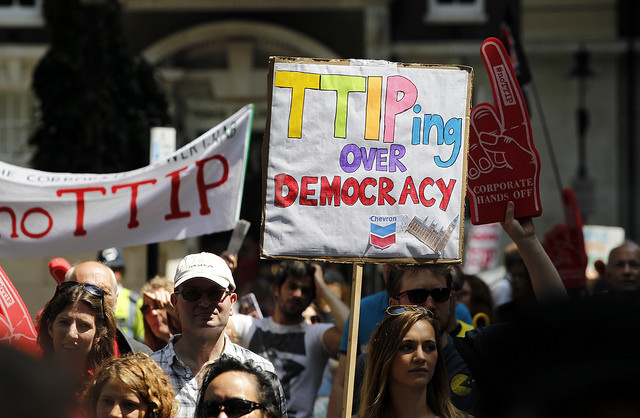 Leaving the EU will not free us from TTIP
