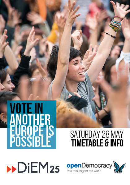 28 May national event – full timetable