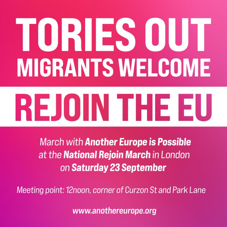 National Rejoin March – here’s what we had to say