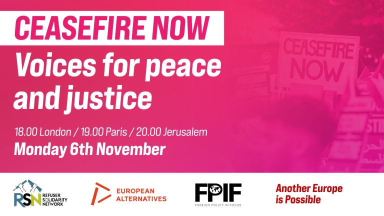 Ceasefire Now: Voices for Peace and Justice