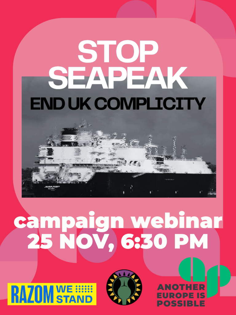 Stop Seapeak campaign webinar